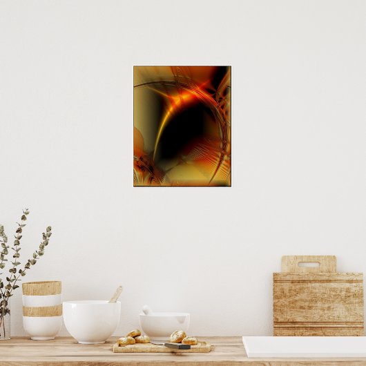 血痕。 ポスター (キッチン)