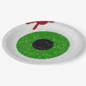 血眼球グリッター ペーパープレート (アングル)