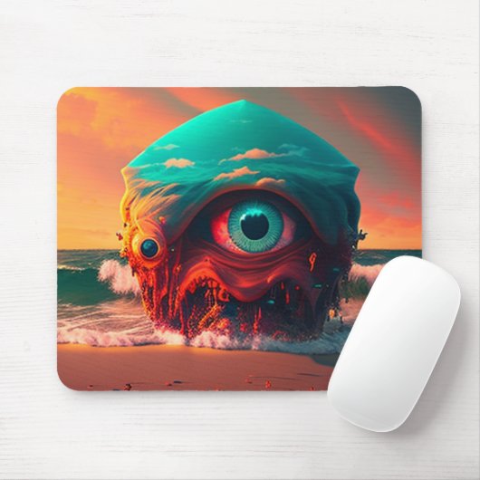 血眼 マウスパッド (マウス)