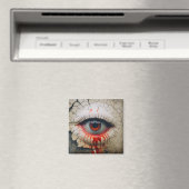 血磁石を叫ぶハロウィーン片目 マグネット (インサイチュ (食洗機))