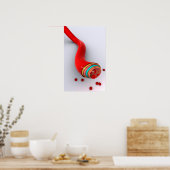 血管の概念像 ポスター (キッチン)