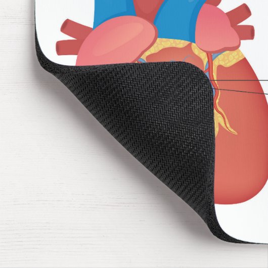 血管の狭窄 マウスパッド (コーナー)