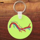 血管ユニークナース贈与 キーホルダー (正面)