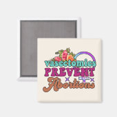 血管切除擁護 マグネット (正面/裏面)