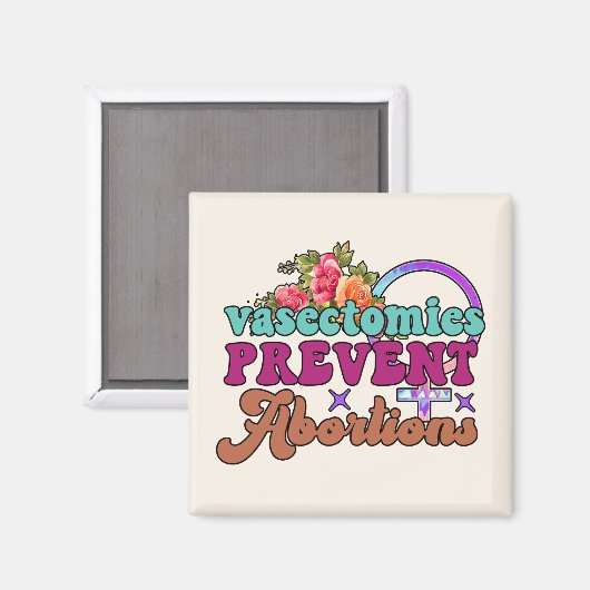 血管切除擁護 マグネット (正面/裏面)