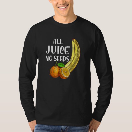 血管切除術ヴィンテージすべてのジュースNo Seed Tシャツ (正面)