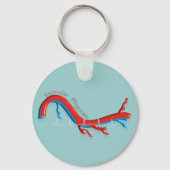 血管医ユニーク医の贈り物 キーホルダー (正面)