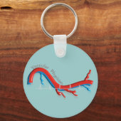 血管医ユニーク医の贈り物 キーホルダー (正面)