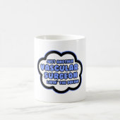 血管外科医…夢を見る コーヒーマグカップ (中央)