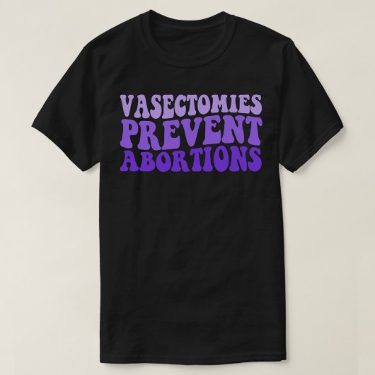 血管拡張が中絶を防ぐ Tシャツ (デザイン正面)