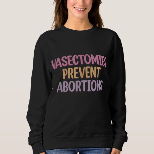 血管拡張により中絶を防止、ProChoice スウェットシャツ (正面)