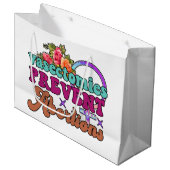 血管拡張による中絶抱き枕 ラージペーパーバッグ (正面アングル)