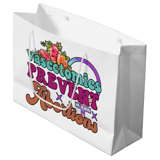 血管拡張による中絶抱き枕 ラージペーパーバッグ (正面アングル)