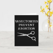 血管拡張性中絶フェミニストのローVウェイドを防止 カード (黄色い花)