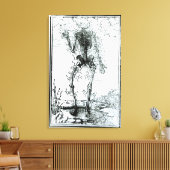 血管系体 キャンバスプリント (インサイチュ (リビング))