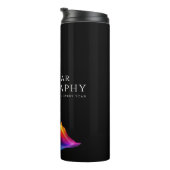 血管超音波撮影カラフル波 タンブラー (回転右)