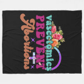 血管迷路予防フリースブランケット フリースブランケット (正面(横))