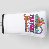 血管迷路防止ゴルフクラブカバー ゴルフヘッドカバー (正面)