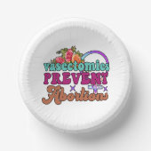 血管迷路防止紙丼 ペーパーボウル (正面)