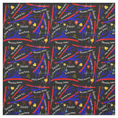 血管静脈と動脈 ファブリック (見本)