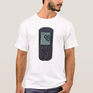 血糖値計 Tシャツ