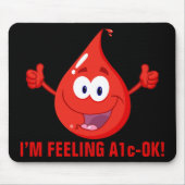 血糖制御 マウスパッド (正面)