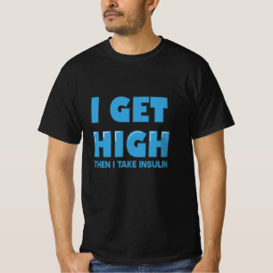 血糖糖尿病のジョーク Tシャツ