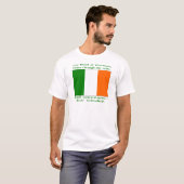 血統の誇り ウイスキーが脈を流れることも Tシャツ (正面フル)