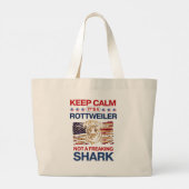 血統犬サービスドッグマスターズ勇気 ラージトートバッグ (裏面)