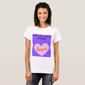 血縁だけが家族じゃない❤️ Tシャツ (正面フル)