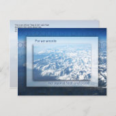 血肉に対してではない ポストカード (正面/裏面)