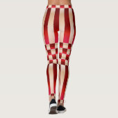 血肉(チェッカーストライプ類) レギンス (裏面)
