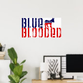 血色の悪い民主党員 ポスター (ホームオフィス)