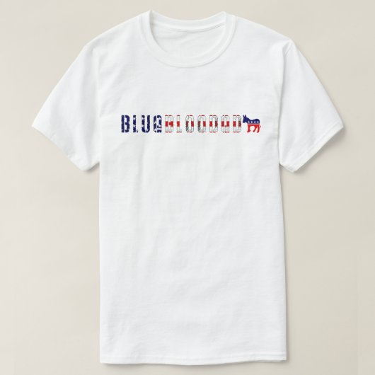 血色の悪い民主党員T-シャツ Tシャツ (デザイン正面)