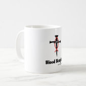 血買栓 コーヒーマグカップ (正面左)