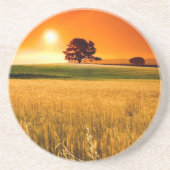 血赤い日没 コースター (正面)