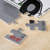 「血走り」 ジグソーパズル (側面)