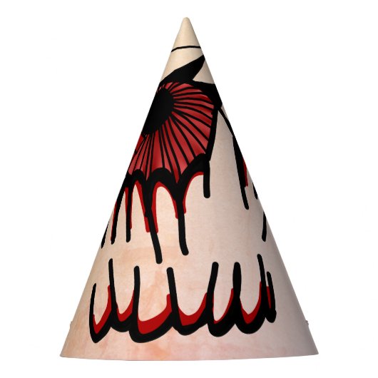 血走サイケデリック視 パーティーハット (正面)