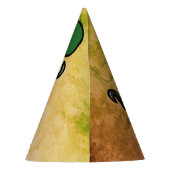 血走不気味ったカボチャ パーティーハット (裏面)