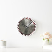 血鋸刃 ラウンド壁時計 (ホーム)