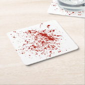 血2 スクエアペーパーコースター (アングル)