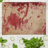 血 キッチンタオル (折り畳み)