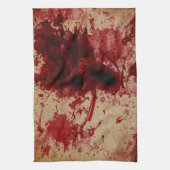 血 キッチンタオル (縦)