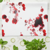 血 キッチンタオル (折り畳み)