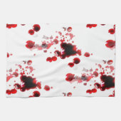 血 キッチンタオル (横)