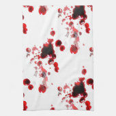 血 キッチンタオル (縦)