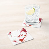 血 スクエアペーパーコースター (インサイチュ)