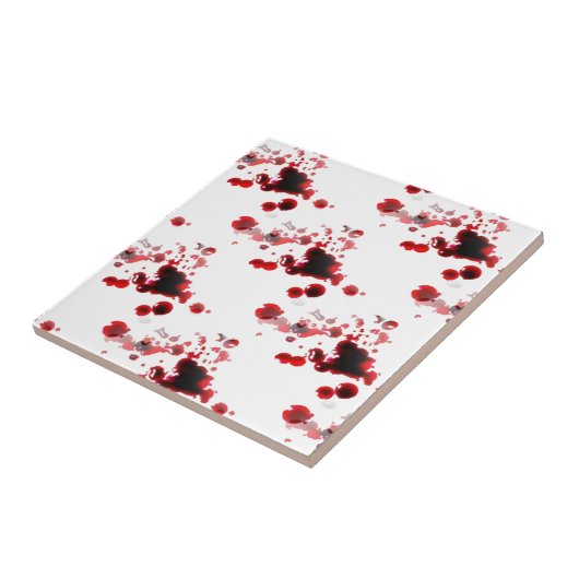 血 タイル (側面)