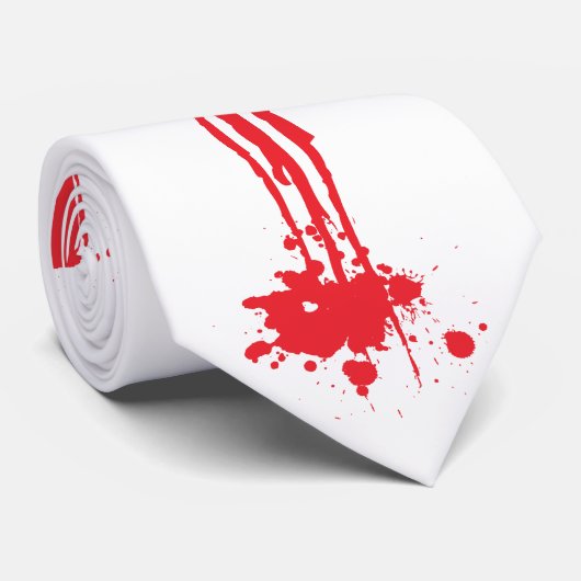 血 ネクタイ (ロール)
