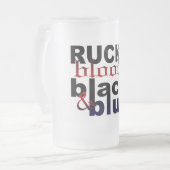 血 フロストグラスビールジョッキ (正面左)